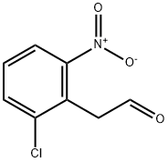 Benzeneacetaldehyde, 2-chloro-6-nitro- Structure