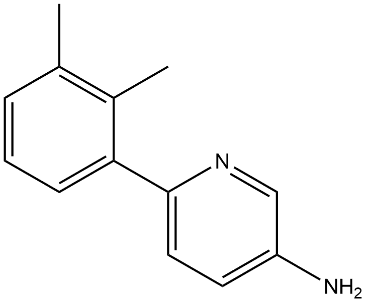 6-(2,3-dimethylphenyl)pyridin-3-amine Structure