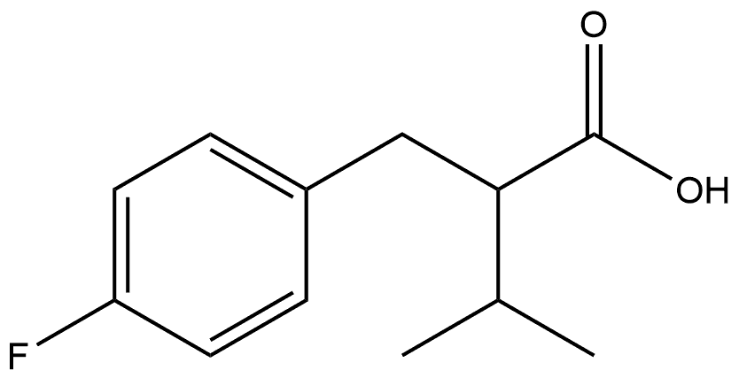 4-Fluoro-α-(1-methylethyl)benzenepropanoic acid Structure