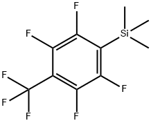 Benzene, 1,2,4,5-tetrafluoro-3-(trifluoromethyl)-6-(trimethylsilyl)- 구조식 이미지
