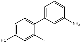 4-(3-Aminophenyl)-3-fluorophenol Structure