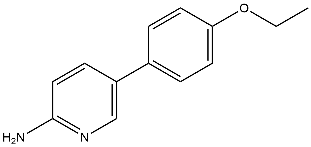 5-(4-Ethoxyphenyl)-2-pyridinamine Structure
