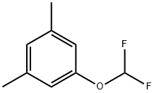 1-Difluoromethoxy-3,5-dimethylbenzene Structure