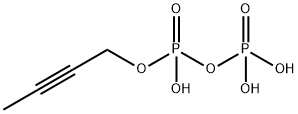 Diphosphoric acid, 2-butyn-1-yl ester Structure