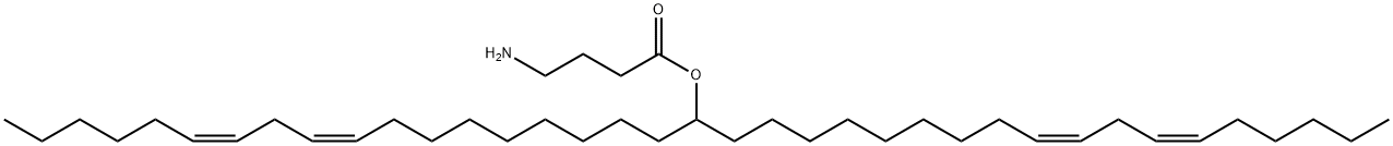 (6Z,9Z,28Z,31Z)-Heptatriaconta-6,9,28,31-tetraen-19-yl 4-aminobutanoate Structure