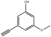 Phenol, 3-ethynyl-5-methoxy- Structure