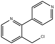 3-Chloromethyl-2-(pyridin-4-yl)pyridine Structure