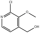 (2-Chloro-3-methoxy-pyridin-4-yl)-methanol Structure