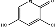 2(1H)-Pyridinone, 3-chloro-5-hydroxy- Structure