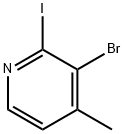 Pyridine, 3-bromo-2-iodo-4-methyl- 구조식 이미지