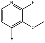 Pyridine, 2,4-difluoro-3-methoxy- 구조식 이미지