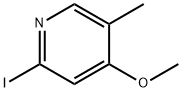 2-Iodo-4-methoxy-5-methylpyridine Structure