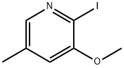 2-Iodo-3-methoxy-5-methylpyridine Structure