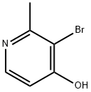 4-Pyridinol, 3-bromo-2-methyl- Structure