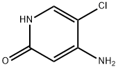 4-AMINO-5-CHLOROPYRIDIN-2-OL 구조식 이미지
