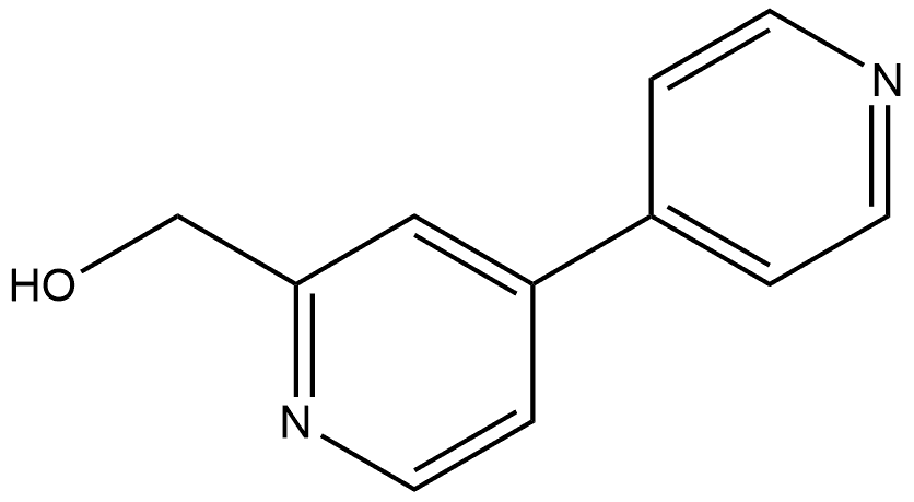 [4,4′-Bipyridine]-2-methanol Structure