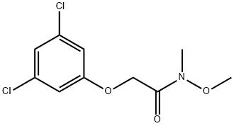 Acetamide, 2-(3,5-dichlorophenoxy)-N-methoxy-N-methyl- Structure