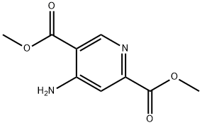 2,5-Pyridinedicarboxylic acid, 4-amino-, 2,5-dimethyl ester Structure