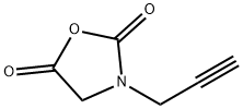 2,5-Oxazolidinedione, 3-(2-propyn-1-yl)- Structure