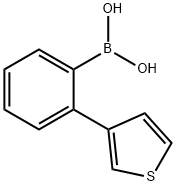 2-(3-Thienyl)phenylboronic acid Structure