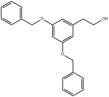 Benzeneethanol, 3,5-bis(phenylmethoxy)- Structure