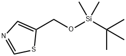 5-{[(tert-Butyldimethylsilyl)oxy]methyl}-1,3-thiazole Structure