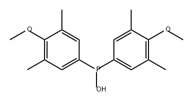Phosphinous acid, bis(4-methoxy-3,5-dimethylphenyl)- (9CI) Structure