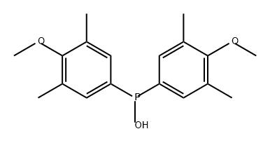 Phosphinous acid, bis(4-methoxy-3,5-dimethylphenyl)- (9CI) 구조식 이미지