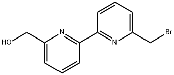 [2,2'-Bipyridine]-6-methanol, 6'-(bromomethyl)- 구조식 이미지