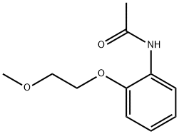 Acetamide, N-[2-(2-methoxyethoxy)phenyl]- 구조식 이미지