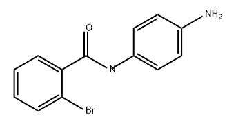 Benzamide, N-(4-aminophenyl)-2-bromo- Structure