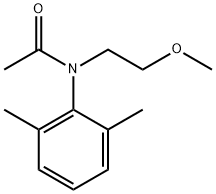Acetamide, N-(2,6-dimethylphenyl)-N-(2-methoxyethyl)- 구조식 이미지