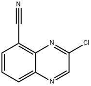5-Quinoxalinecarbonitrile, 3-chloro- 구조식 이미지