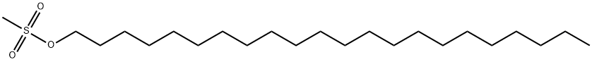 1-Docosanol, 1-methanesulfonate Structure