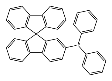 Phosphine, diphenyl-9,9'-spirobi[9H-fluoren]-2-yl- Structure