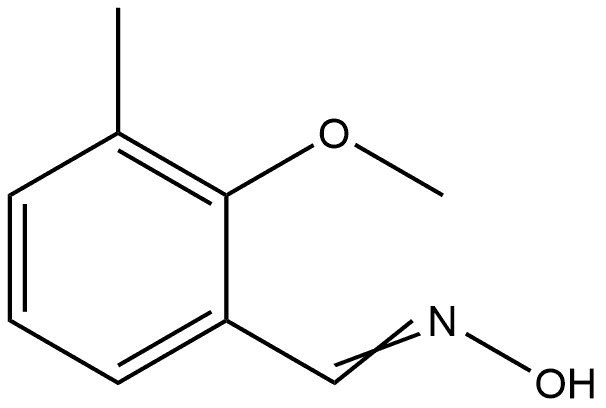 2-Methoxy-3-methylbenzaldehyde oxime Structure