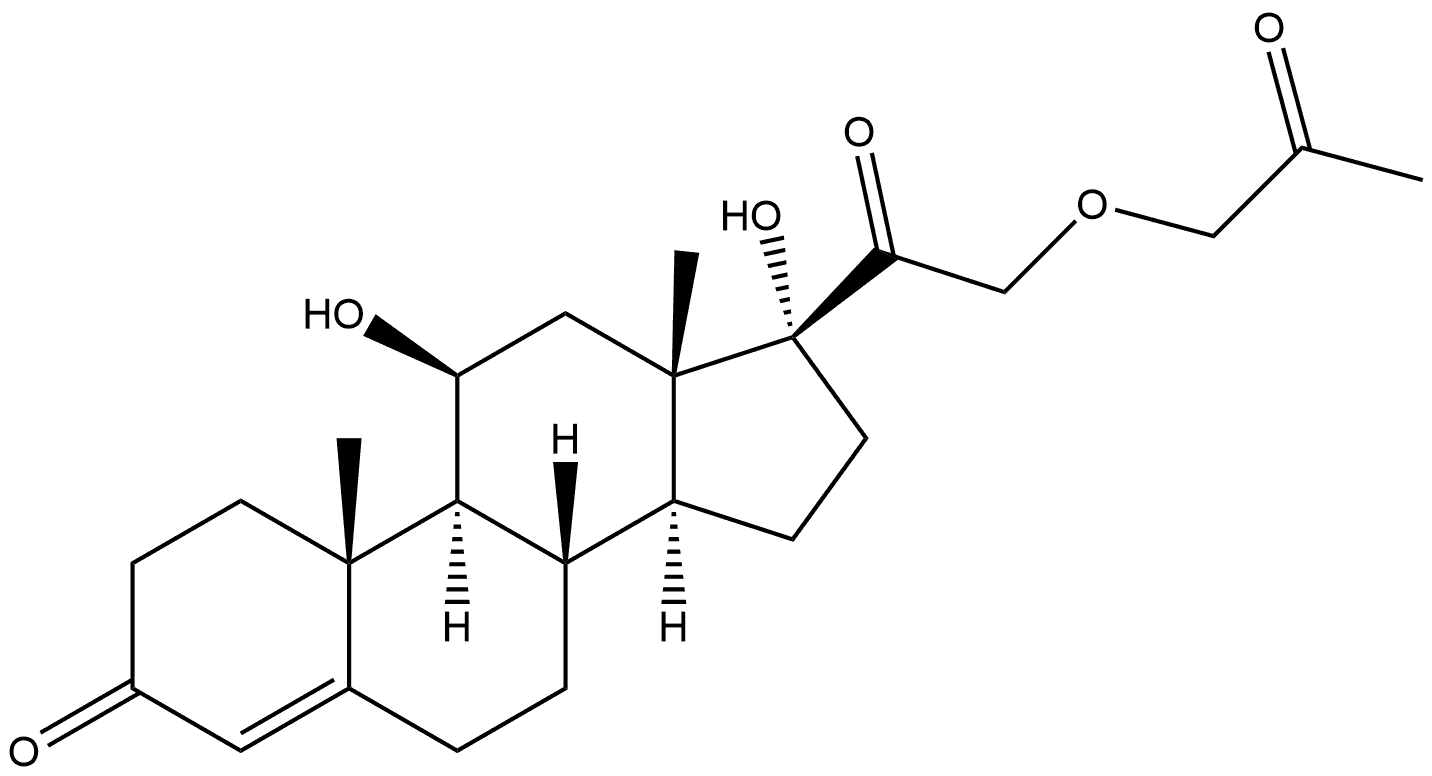 Hydrocortisone Impurity 69 Structure