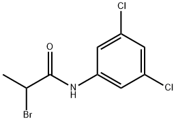 Propanamide, 2-bromo-N-(3,5-dichlorophenyl)- Structure