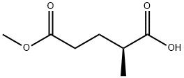 Pentanedioic acid, 2-methyl-, 5-methyl ester, (2S)- 구조식 이미지