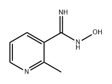 3-Pyridinecarboximidamide, N-hydroxy-2-methyl- Structure