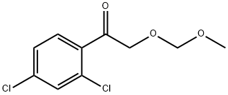 Ethanone, 1-(2,4-dichlorophenyl)-2-(methoxymethoxy)- 구조식 이미지