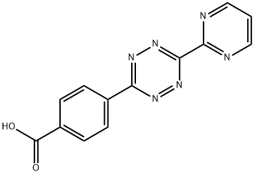 Benzoic acid, 4-[6-(2-pyrimidinyl)-1,2,4,5-tetrazin-3-yl]- 구조식 이미지