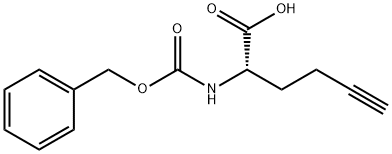 Cbz-L-homopropargylglycine Structure