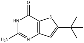 2-Amino-6-tert-butyl-3H-thieno[3,2-d]pyrimidin-4-one 구조식 이미지