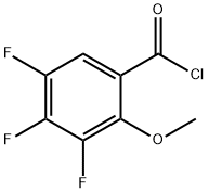 2-Methoxy-3,4,5-trifluorobenzoylchloride Structure