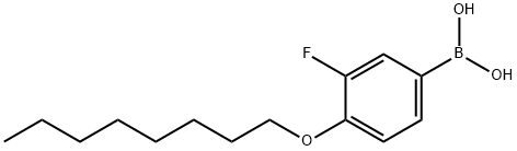 (3-Fluoro-4-(octyloxy)phenyl)boronic acid Structure