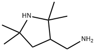 3-Pyrrolidinemethanamine, 2,2,5,5-tetramethyl- Structure