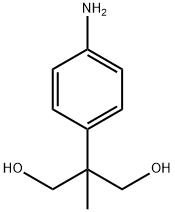 1,3-Propanediol, 2-(4-aminophenyl)-2-methyl- 구조식 이미지