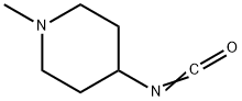 Piperidine, 4-isocyanato-1-methyl- Structure