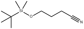 Butanenitrile, 4-[[(1,1-dimethylethyl)dimethylsilyl]oxy]- Structure